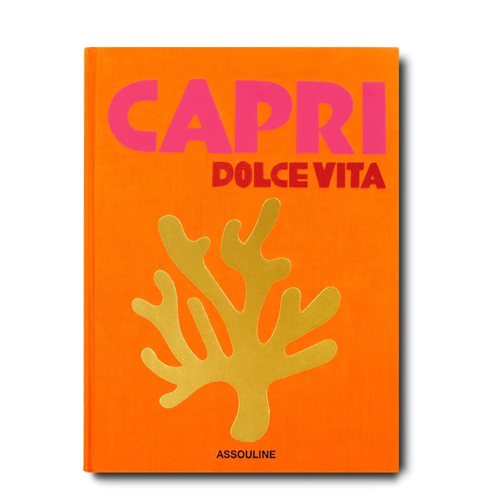Assouline Capri Coffee Table Book. New.
